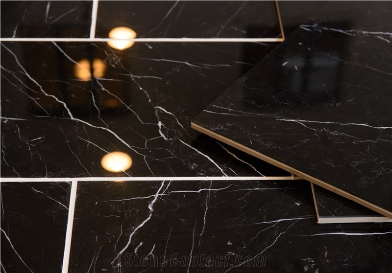 Mosa Classico Marble,China Black With Vein Marble Tiles 