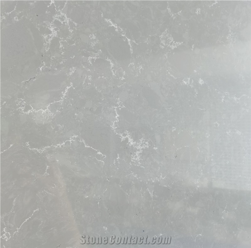 Artificial Grey Marble Grey Prime Slabs & Tiles FTY5034