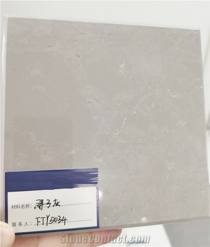 Artificial Grey Marble Grey Prime Slabs & Tiles FTY5034