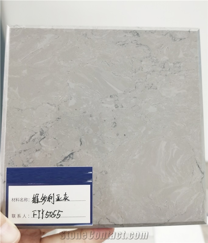 Artificial Victoria Grey Marble Grey Prime Slabs & Tiles 