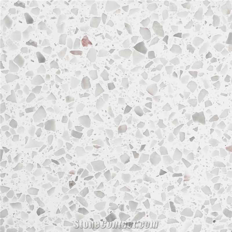 Hot Sell Cheap Price China White Cement Terrazzo Tiles