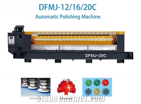 DFMJ Automatic Polishing Line Machine 12-24 Heads