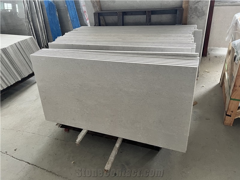 1.8Cm Honed Silver Travertine Tiles 60X60  30X60