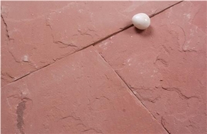 Agra Red Sandstone Slabs & Tiles, India Red Sandstone