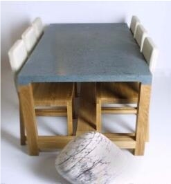 Blue Limestone Table Top