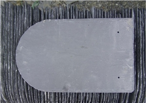 China Black Slate Roof Tiles