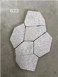 Chinese Ice Crack Granite Flagstone For Coutyard