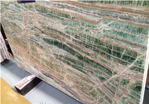 Colorful Onyx Slab ,Onice Smeraldo Pakistan Green Onyx