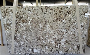 Copenhagen Granite Slabs, White Granite Brazil Slabs