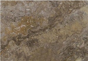 Goldentravertine (G)  Slabs Yellow Travertine Slbas Iran