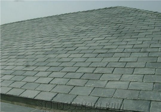 Green Slate Stone Roofing Tiles,Slate Roof Covering Tiles