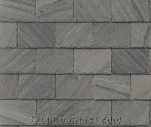 Grey Slate Roofing Tiles Jiujiang Grey Slate Roof Tiles