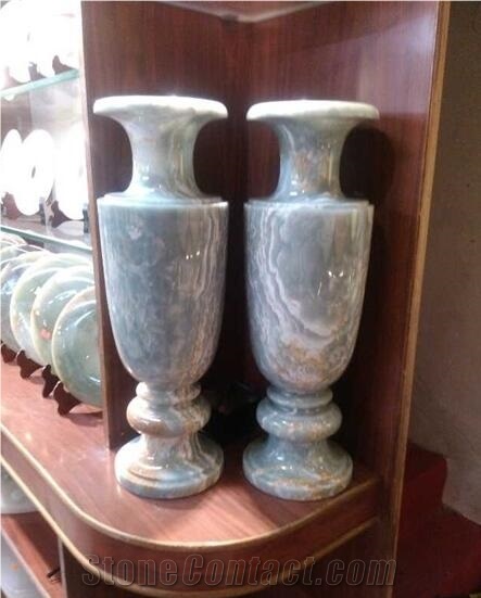 Multicolor Onyx Vases, Flower Vase