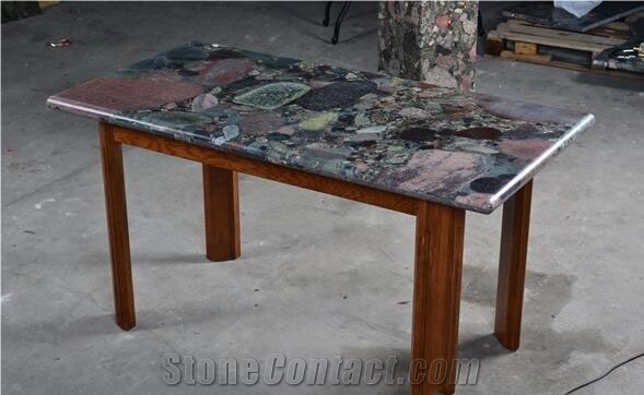 Multicolor Stone China New Quarry, Interior Dinner Tables
