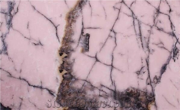 Pink Onyx Iran Tiles & Slabs