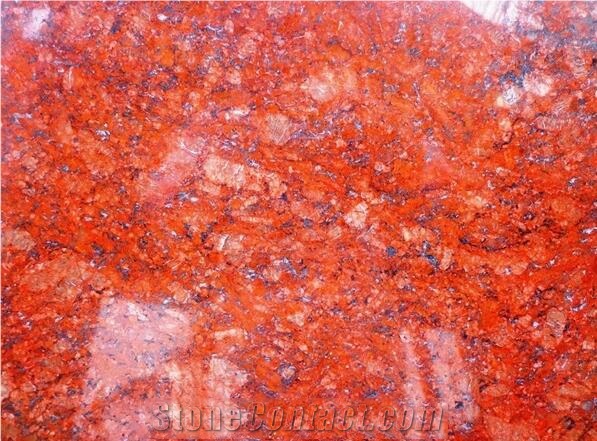 Red Granite Kesri Red (Jhansi Red) Slabs India  Granite