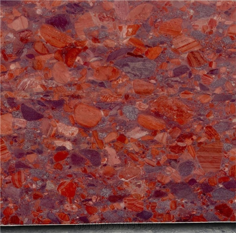 Red Marinace Granite Brazil Granite Slabs
