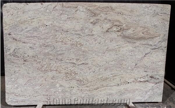 Siena River Granite Slabs White Granite Brazil Slabs B