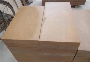 Silk Road Sandstone Yellow Sandstone Honed Landscaping Stone