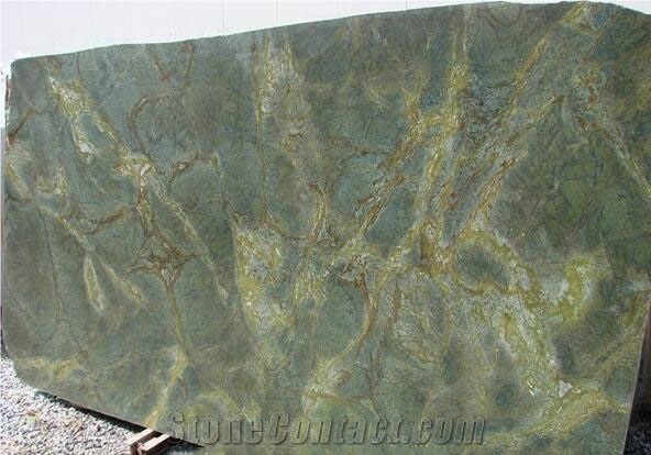 Verde Karzai (Exclusive) Slabs Verde Karzai Granite Slabs