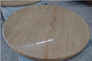 Wellest Beige Travertine Bar Top Restaurant Top Coffee Top