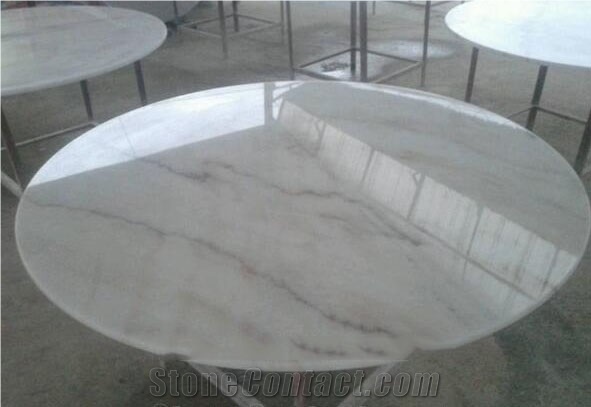 Wellest China White Marble Restaurant Top,Tea Coffee Top 