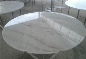 Wellest China White Marble Restaurant Top,Tea Coffee Top 