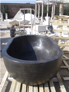 Black Marble Hotel Bathtub Ink Jade Classic Oval Bath Tubs