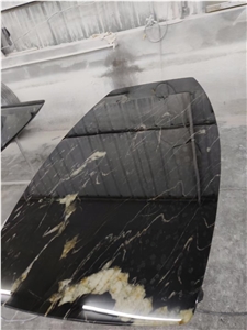 Granite Cafe Table Top Cosmic Black Restaurant Work Top