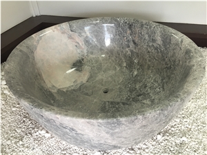 Grey Marble Oval Freestanding Bathtub Rose Grey Bath Tubs