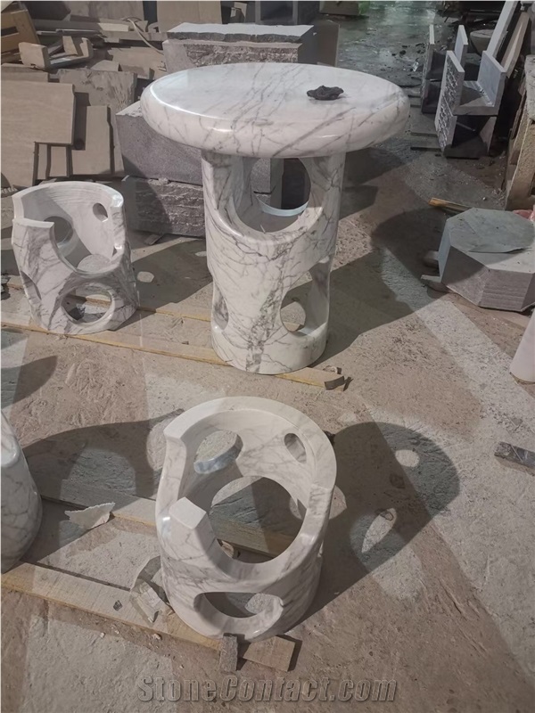Marble Design Officefurniture Statuario Hotel Cafe Table Top
