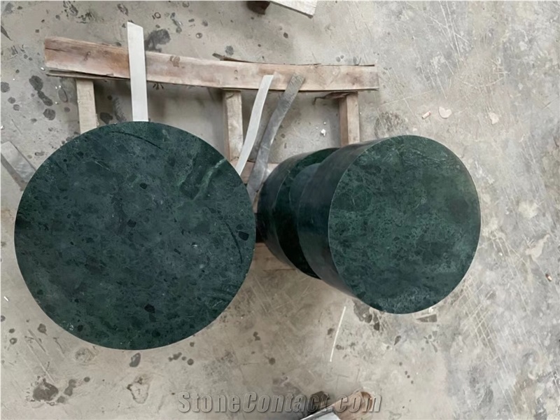 Marble Stone Office Furniture Verde Guatemala Coffee Table 