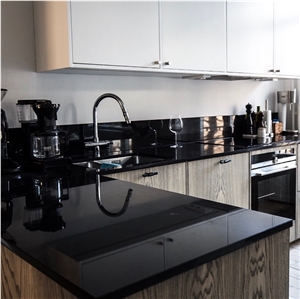 Nero Assoluto Granite Kitchen Countertop