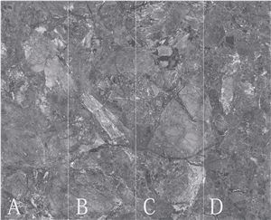 Bononia Grey Sintered Stone Slab