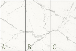 Cassis White Sintered Stone Slab
