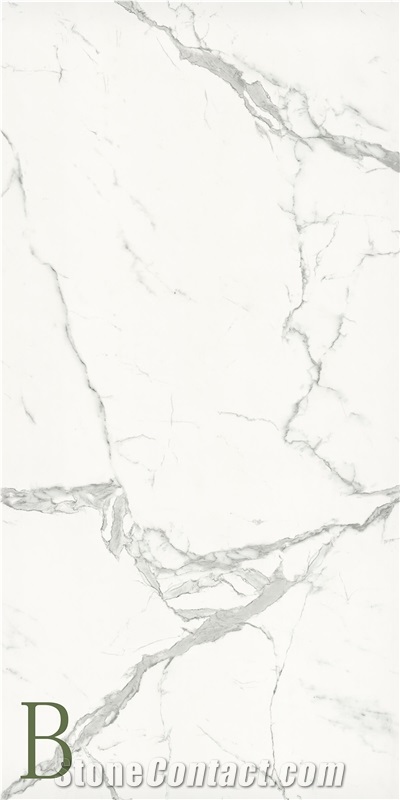 Cassis White Sintered Stone Slab