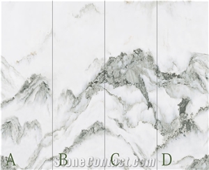Hundred Miles Polished Sintered Stone Slabs