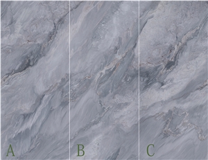 Sapphire Blue Sintered Stone Slab