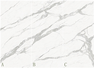 Snow Rock Sintered Stone Slab