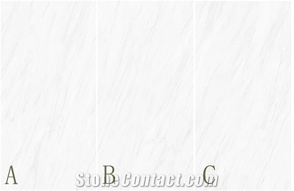 White Clouds Polished Sintered Stone Slabs