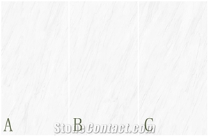 White Clouds Polished Sintered Stone Slabs