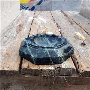 Green Marble Ashtray