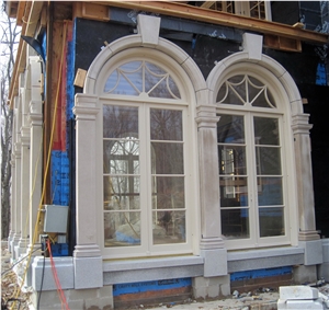 Grey Sandstone Window Surrounds