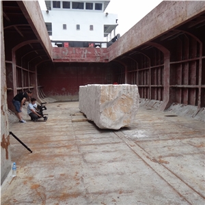 Huge White Marble Corinthian Column