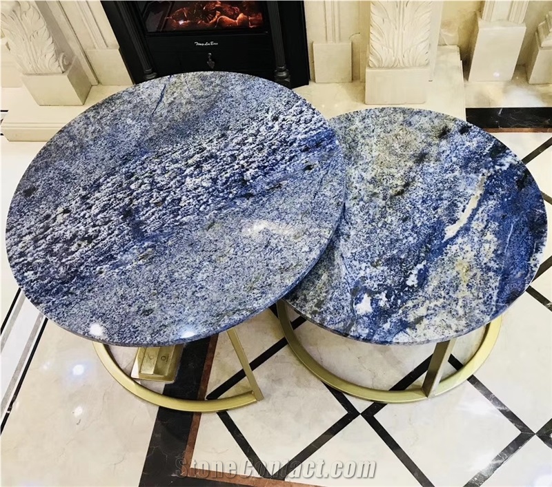 Luxury Dream Blue Mable Table Top