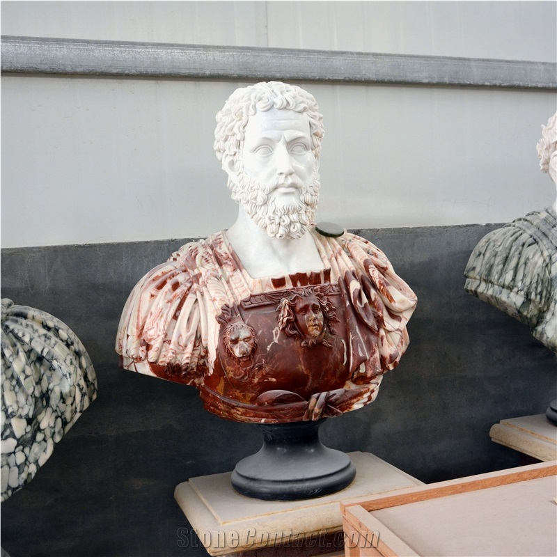 Marble Male Bust 02