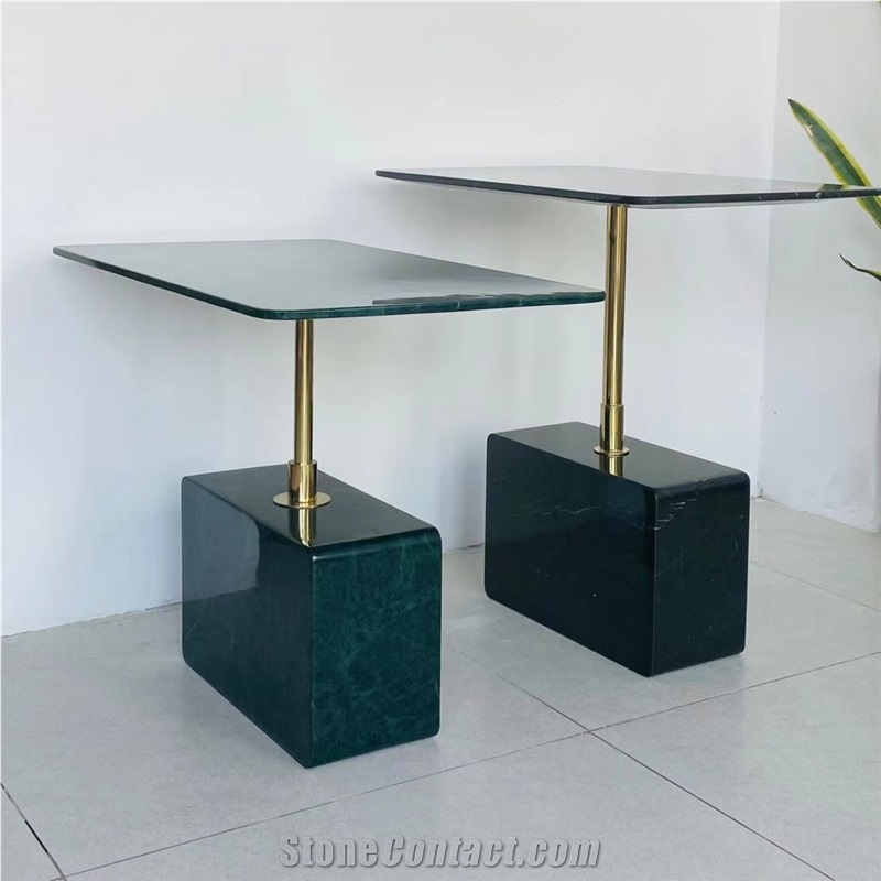 Rectangle Marble Cafe Table Top