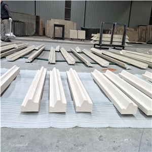Sandy White Limestone Molding