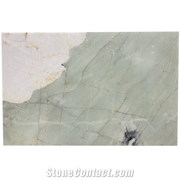 2Cm Luxury Green Quartzite Cristallo Tiffany Quartzite