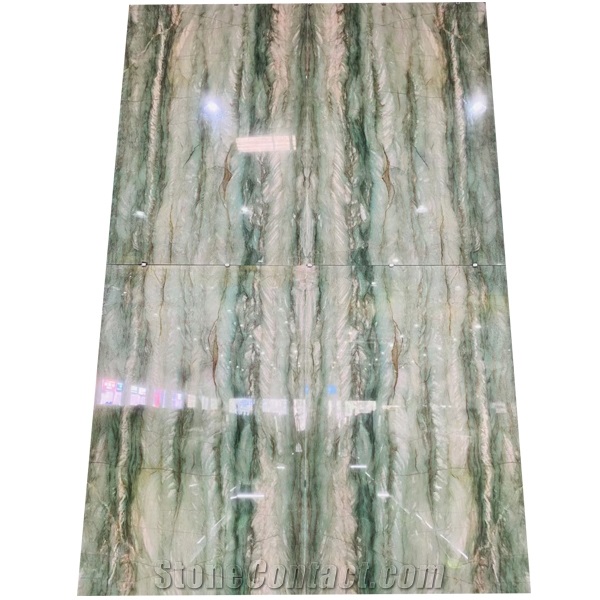 Brazil Verde Green Gaya Quartzite Slabs For Wall Floor Tile